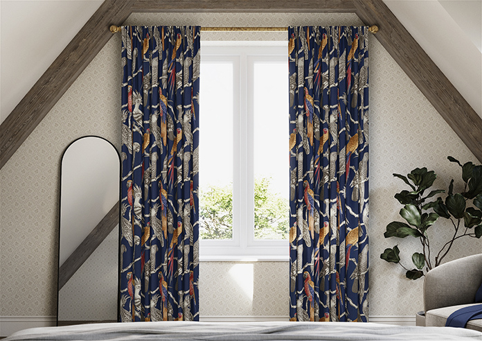 Aviary, Marine - Made to Measure Curtains - Image 3